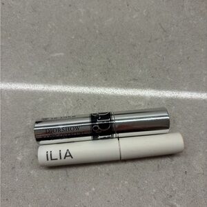 Dior Diorshow Iconic Overcurl Mascara and Ilia Limitless Mascara